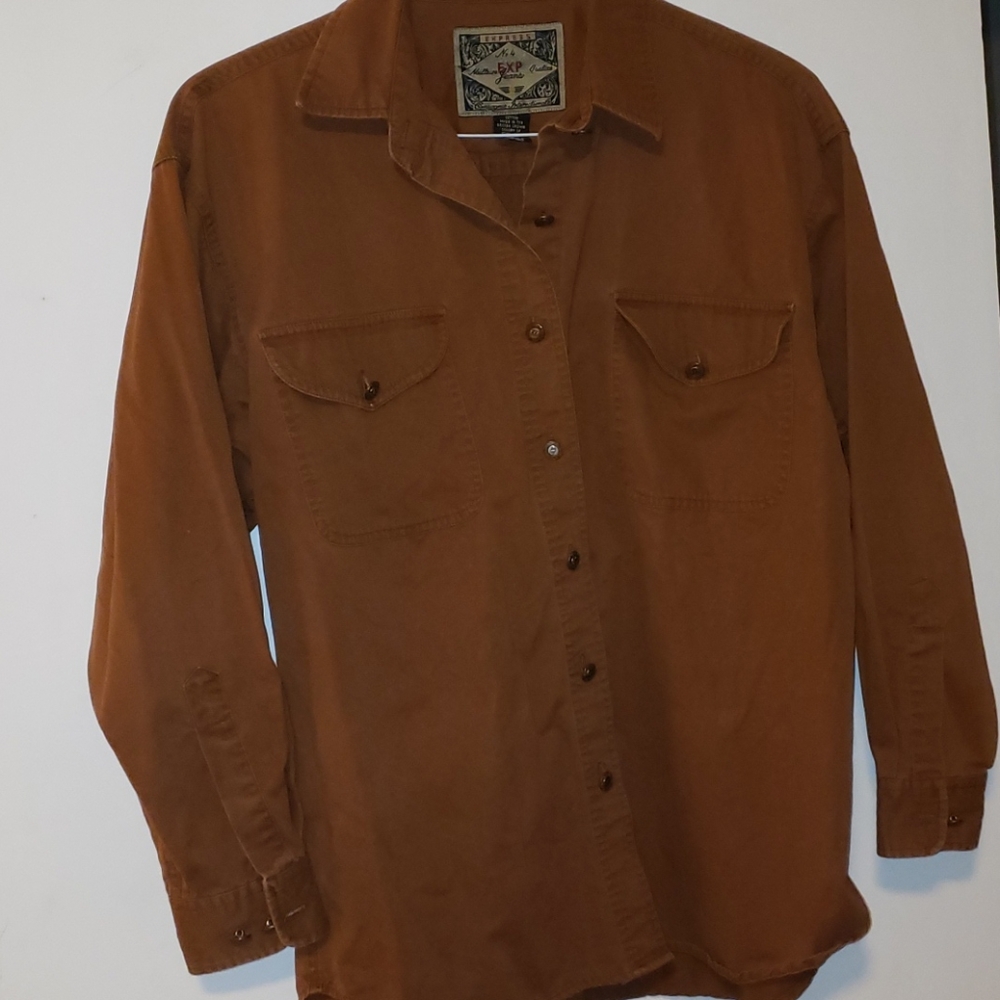 Express Jean's EXP button-down Sz S